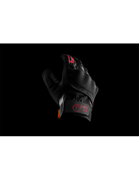 Gants Furygan JET D3O EVO - Noir Rouge