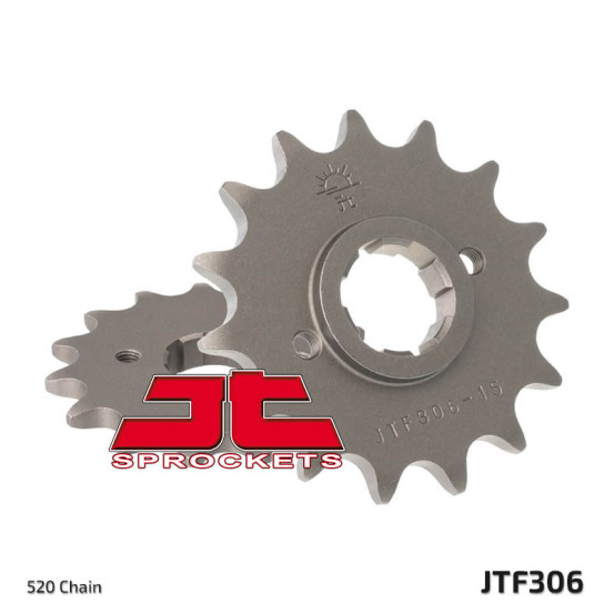 Pignon acier JT - Pas 520 - HONDA 650 NX Dominator 1988