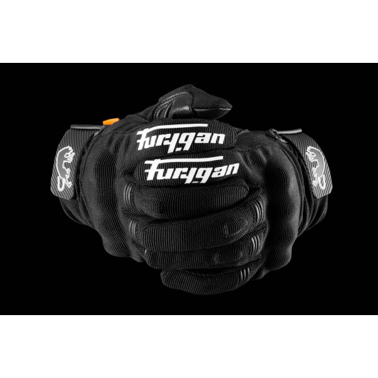 Gants Furygan JET D3O EVO - Noir Blanc