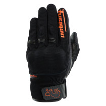 Gants Furygan JET D3O EVO - Noir Orange 2