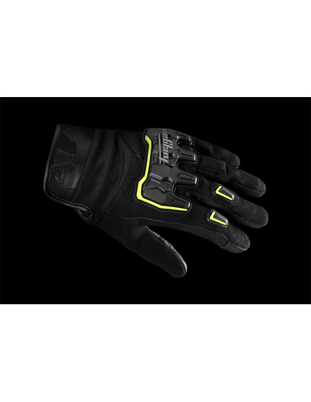 Gants Furygan SHADE - Noir Jaune Fluo