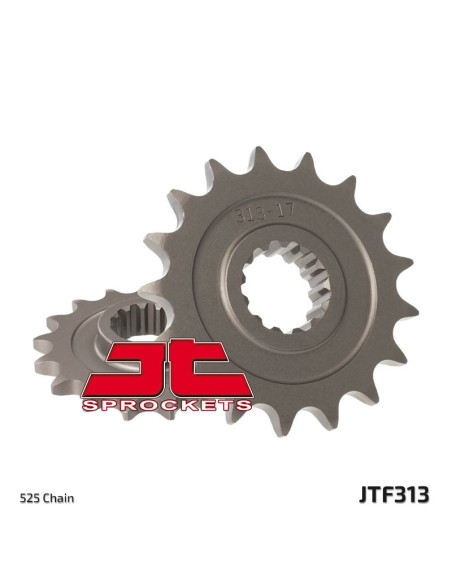 Pignon acier JT - Pas 525 - HONDA 750 VFR R 1988-1992