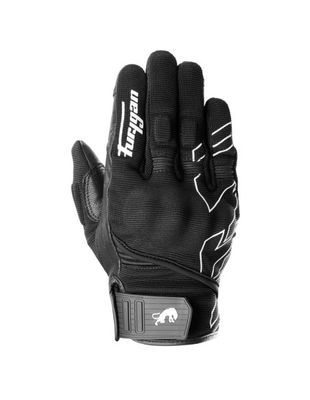 Gants Furygan JET NEON D3O - Noir Blanc