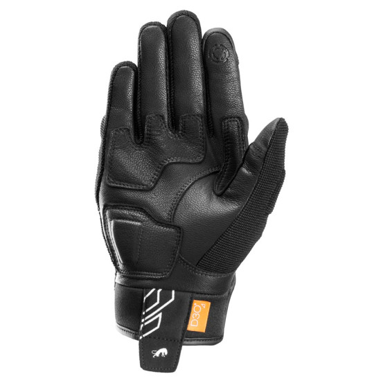 Gants Furygan JET NEON D3O - Noir Blanc