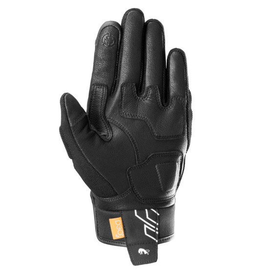 Gants Furygan JET NEON D3O - Noir Blanc
