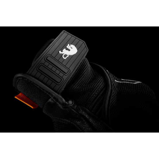 Gants Furygan JET NEON D3O - Noir Blanc