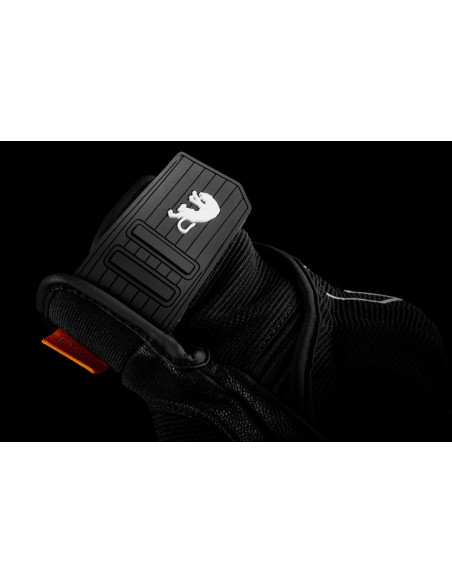 Gants Furygan JET NEON D3O - Noir Blanc