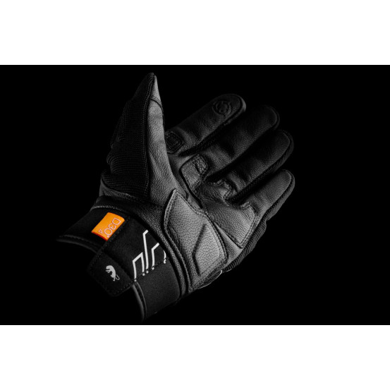 Gants Furygan JET NEON D3O - Noir Blanc