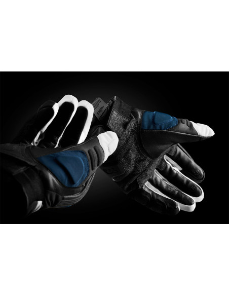 Gants Furygan BALMAZ ALL SEASONS - Noir Bleu Pearl