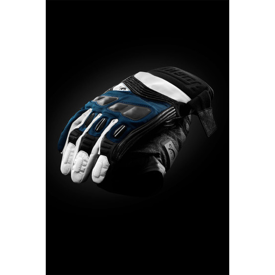 Gants Furygan BALMAZ ALL SEASONS - Noir Bleu Pearl