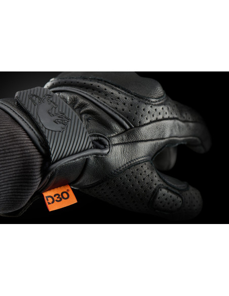 Gants Furygan LR JET VENTED D3O EVO - Noir