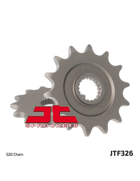 Pignon acier JT - Pas 520 - HONDA5 CR R 1987-2003