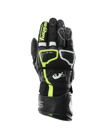 Gants Furygan STYG15 VENTED - Noir Blanc Jaune Fluo