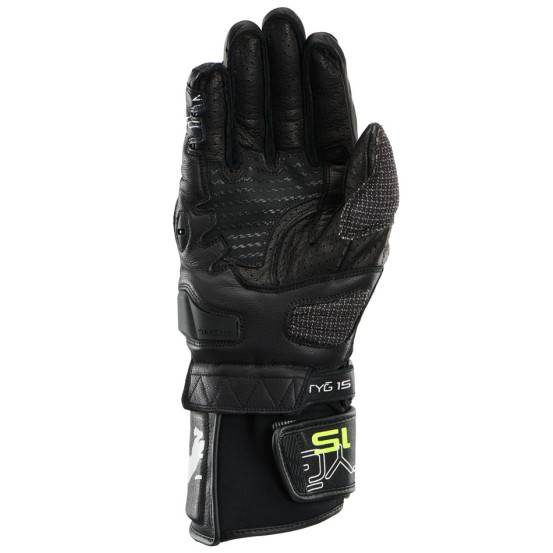 Gants Furygan STYG15 VENTED - Noir Blanc Jaune Fluo