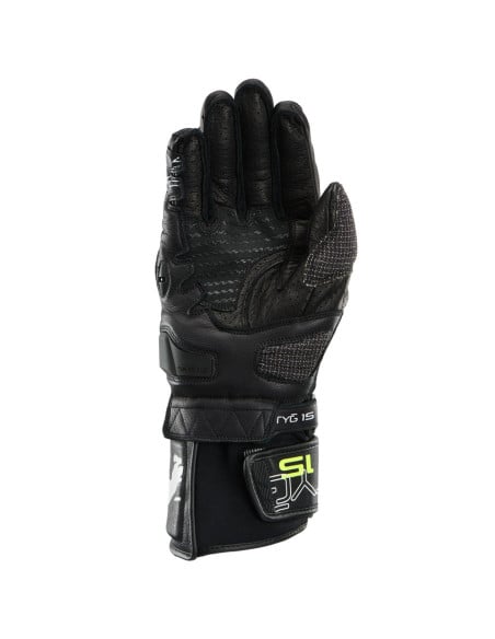 Gants Furygan STYG15 VENTED - Noir Blanc Jaune Fluo
