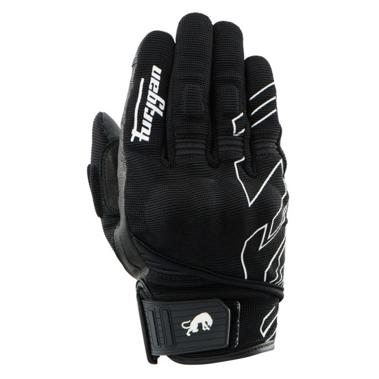 Gants Femme Furygan JET NEON D3O LADY - Noir Blanc