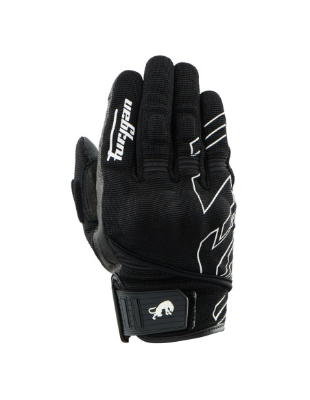 Gants Femme Furygan JET NEON D3O LADY - Noir Blanc
