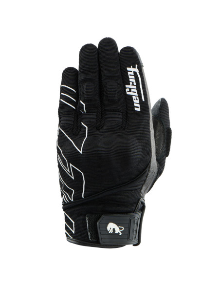 Gants Femme Furygan JET NEON D3O LADY - Noir Blanc