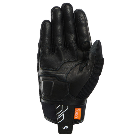 Gants Femme Furygan JET NEON D3O LADY - Noir Blanc
