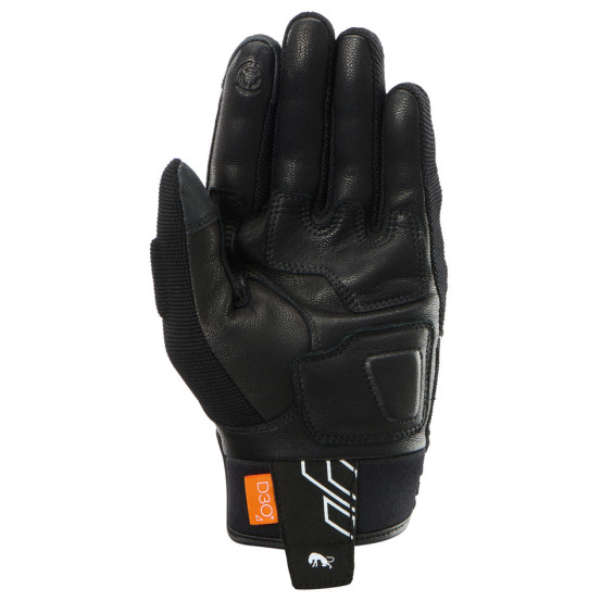 Gants Femme Furygan JET NEON D3O LADY - Noir Blanc