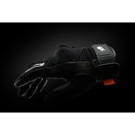Gants Femme Furygan JET NEON D3O LADY - Noir Blanc