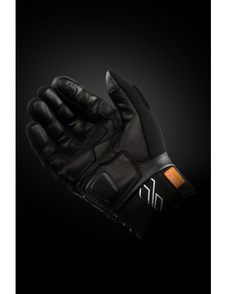 Gants Femme Furygan JET NEON D3O LADY - Noir Blanc