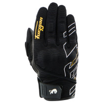 Gants Femme Furygan JET NEON D3O LADY - Noir Blanc Or