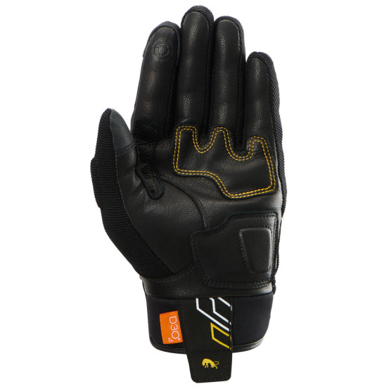 Gants Femme Furygan JET NEON D3O LADY - Noir Blanc Or