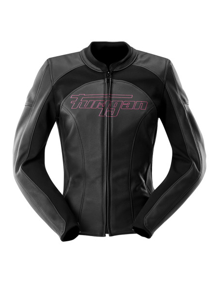 Blouson Femme Furygan ROMY - Noir Rose