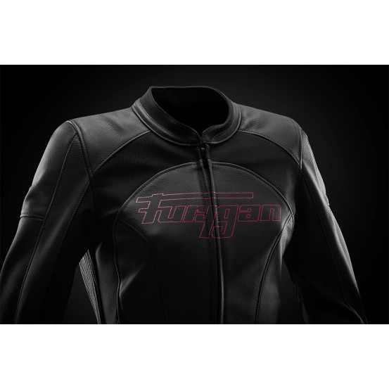 Blouson Femme Furygan ROMY - Noir Rose