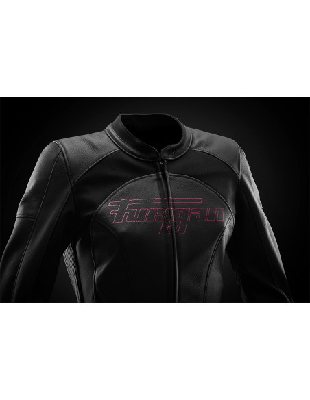 Blouson Femme Furygan ROMY - Noir Rose