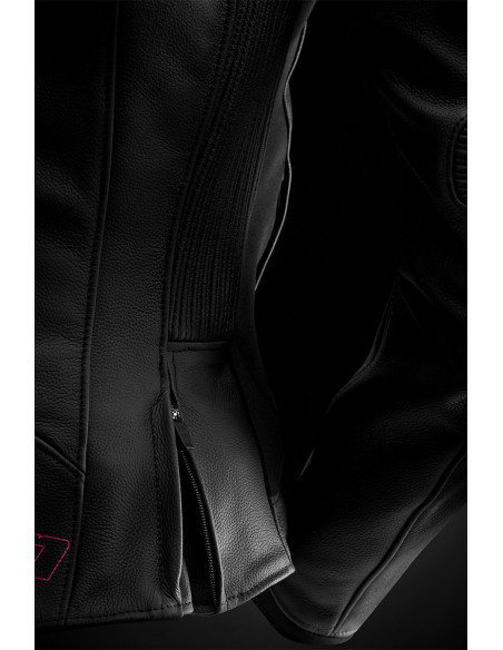 Blouson Femme Furygan ROMY - Noir Rose