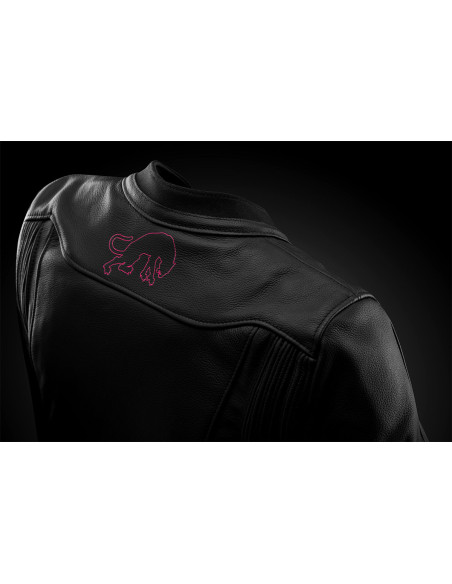 Blouson Femme Furygan ROMY - Noir Rose