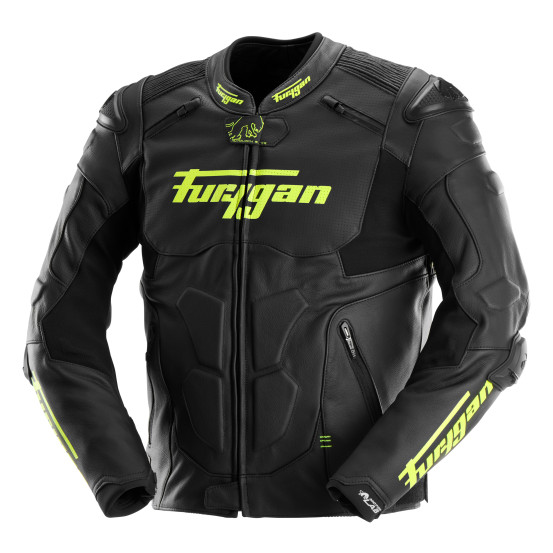 Blouson Furygan RAPTOR EVO 3 - Noir Jaune Fluo