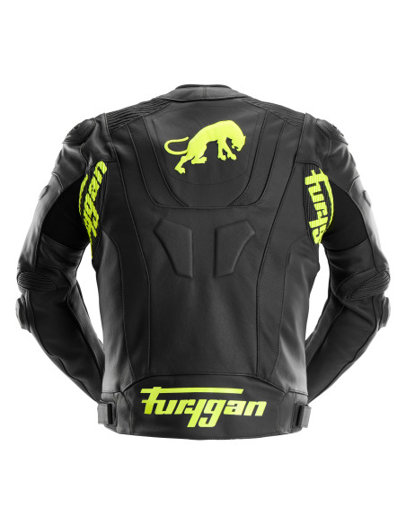 Blouson Furygan RAPTOR EVO 3 - Noir Jaune Fluo