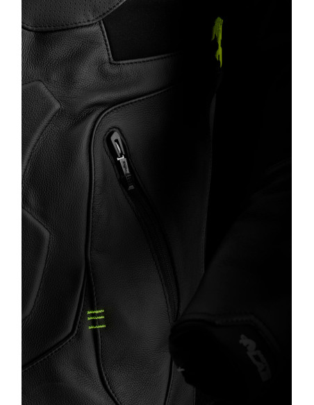 Blouson Furygan RAPTOR EVO 3 - Noir Jaune Fluo