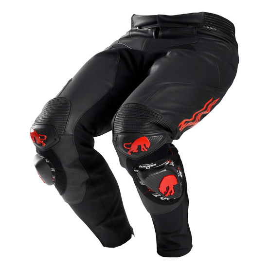 Pantalon Furygan DRACK - Noir Rouge