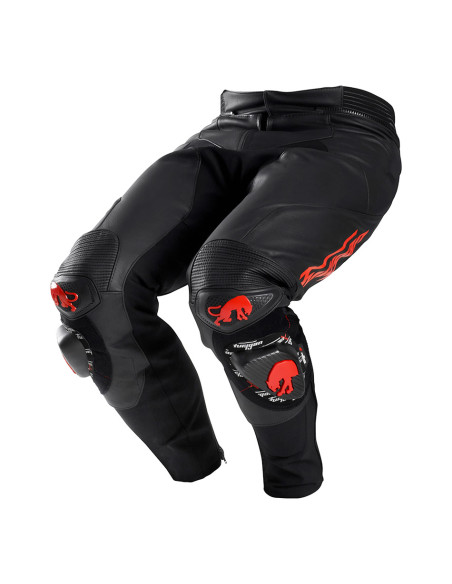 Pantalon Furygan DRACK - Noir Rouge