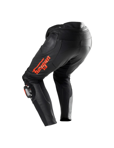 Pantalon Furygan DRACK - Noir Rouge
