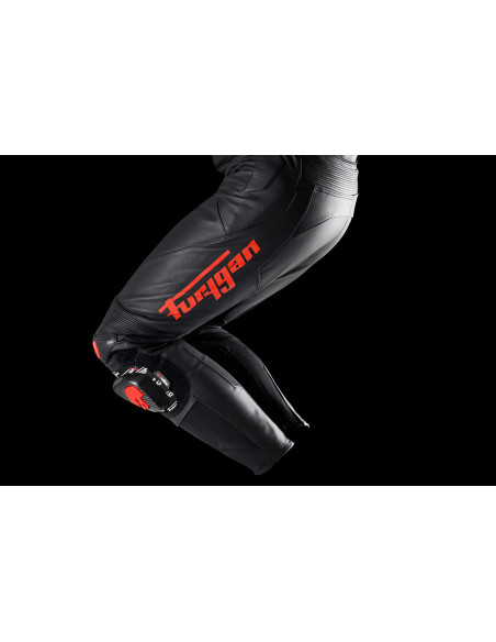 Pantalon Furygan DRACK - Noir Rouge