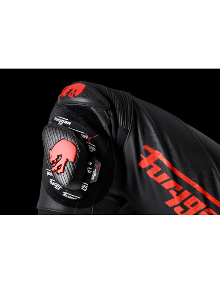 Pantalon Furygan DRACK - Noir Rouge