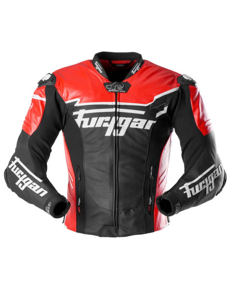 Blouson Furygan SIRIUS - Noir Rouge Blanc