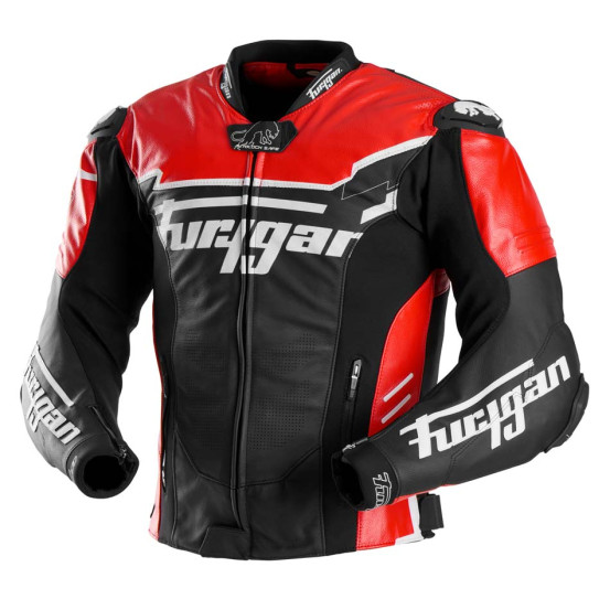 Blouson Furygan SIRIUS - Noir Rouge Blanc
