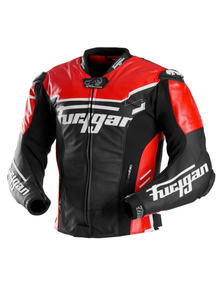 Blouson Furygan SIRIUS - Noir Rouge Blanc