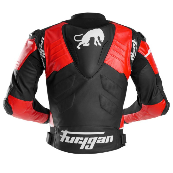 Blouson Furygan SIRIUS - Noir Rouge Blanc
