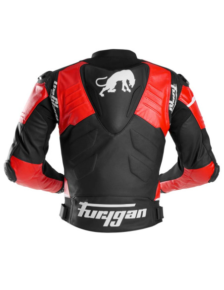 Blouson Furygan SIRIUS - Noir Rouge Blanc