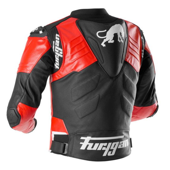 Blouson Furygan SIRIUS - Noir Rouge Blanc