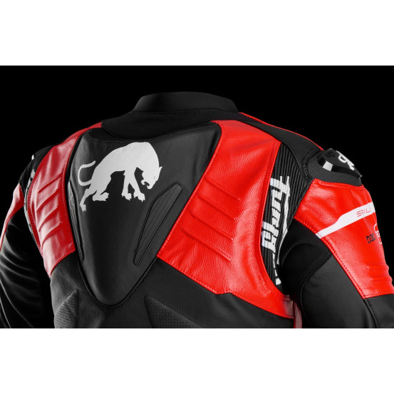 Blouson Furygan SIRIUS - Noir Rouge Blanc