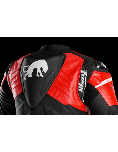 Blouson Furygan SIRIUS - Noir Rouge Blanc