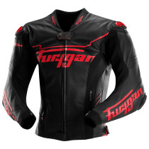 Blouson Furygan SIRIUS - Noir Rouge 2
